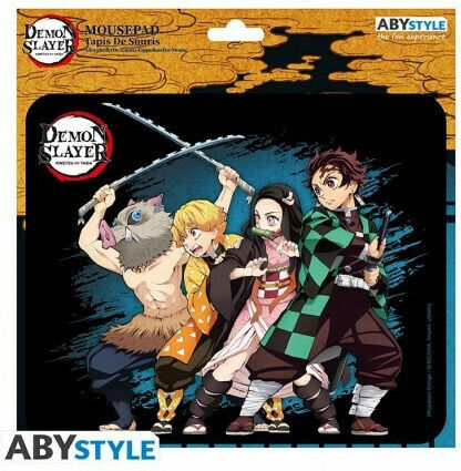 Abysse Demon Slayer: Kimetsu no Yaiba - Group Mouse Pad (235mm) Μαύρο ABYACC382