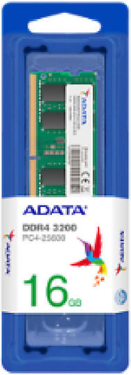 Adata Premier DDR4 με Module 1x16GB και Ταχύτητα 3200 για Laptop