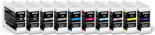 Epson T46S1 UltraChrome Pro 10 Original InkJet Druckerpatrone Foto Schwarz (C13T46S100)