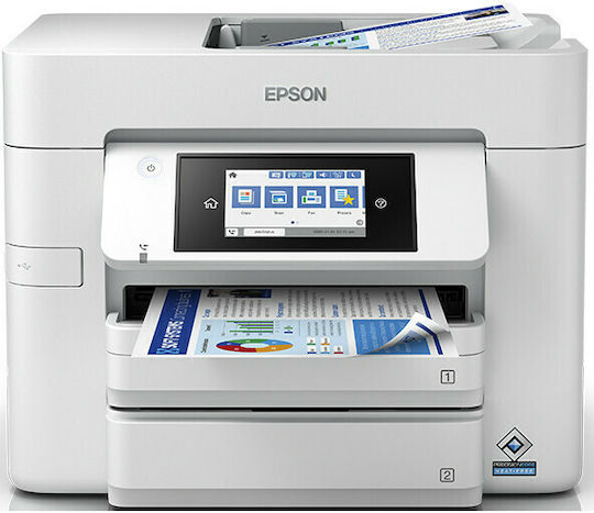 Epson WorkForce Pro WF-C4810DTWF Colour All In One Inkjet Printer with WiFi and Mobile Printing