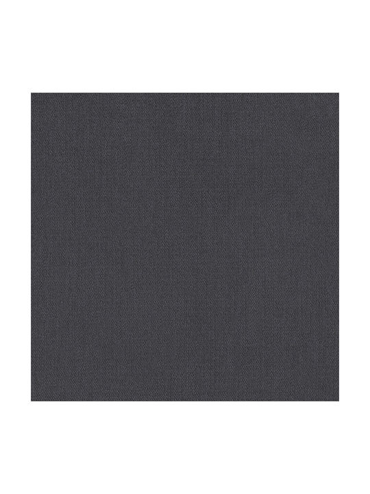 Hocker Für das Wohnzimmer Gepolstert mit Stoff Orinoko Grey 47x47x42cm