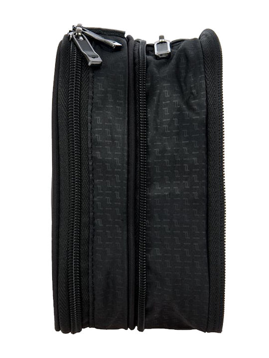Necessaire in Schwarz Farbe 28cm