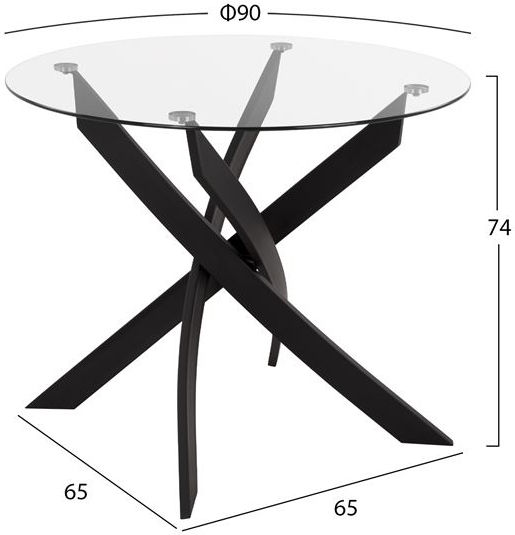 Esszimmer Teta 5Stück 90x90cm