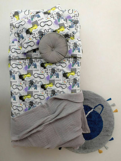 Palamaiki Trend TC937 Детски калъфи за възглавници от 100% памук 50x75бр Grey