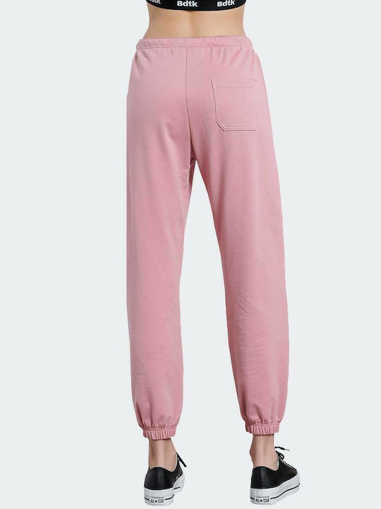 BodyTalk Women's Jogger Sweatpants Pink