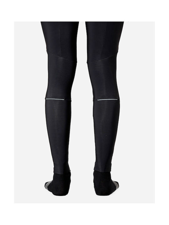 Bicycle Line Fiandre Windproof Αδιάβροχο Ανδρικό Κολάν Ποδηλασίας με Τιράντες Μαύρο