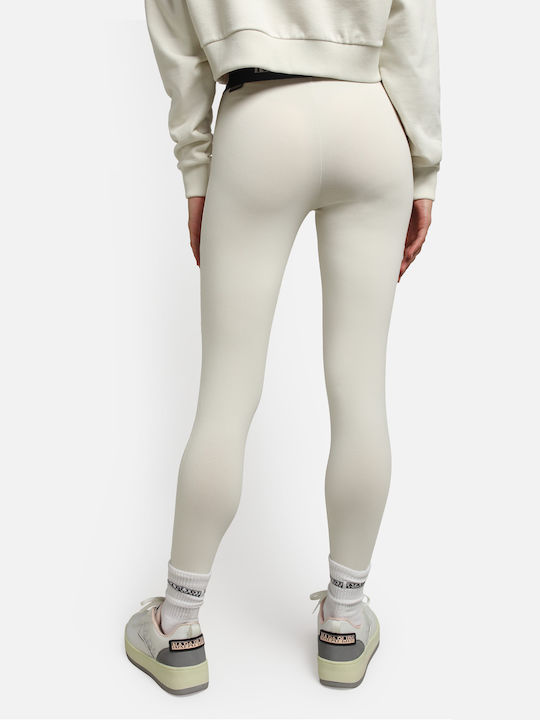 Napapijri Frauen Lang Leggings Weiß NP0A4GD7-N1A