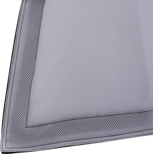 Puf Bolster Impermeabilă BLOOM Neagră 125x145cm
