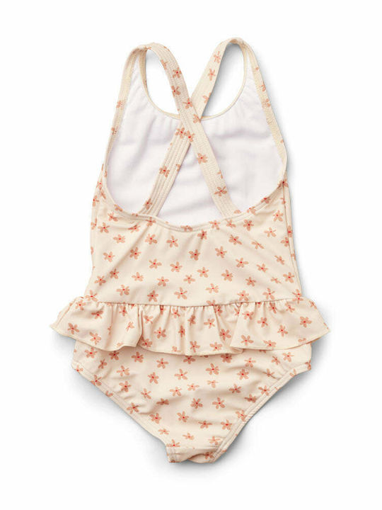 Liewood Floral Sea Shell Mix Kids Swimwear One-Piece Beige Liewood Floral Sea Shell Mix Kids Swimwear One-Piece Beige