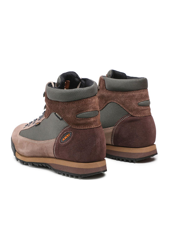 Aku Slope GTX Ανδρικά Ορειβατικά Μποτάκια Αδιάβροχα με Μεμβράνη Gore-Tex Καφέ
