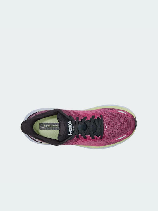 Clifton 8 Damen Sportschuhe Laufen Rosa