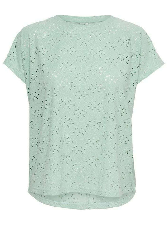 Milla Women's Blouse Short Sleeve Harbor Gray
