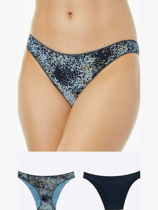 Fimelle Women's Slip 2Pack Marine