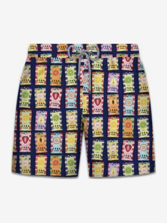 Candy Love Men's Swimwear Shorts Multicolour with Patterns