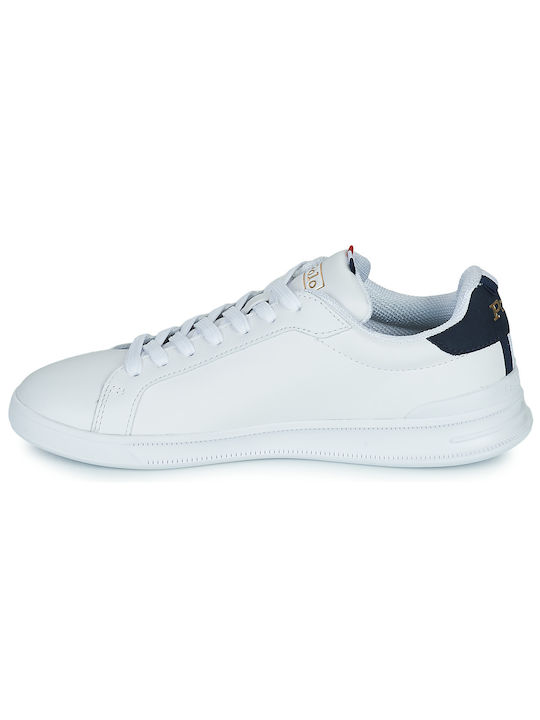 Ralph Lauren HRT CT II Sneakers Λευκά