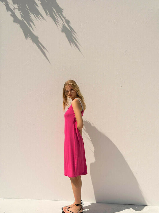 Vamp Women's Maxi Dress Beachwear Pink
