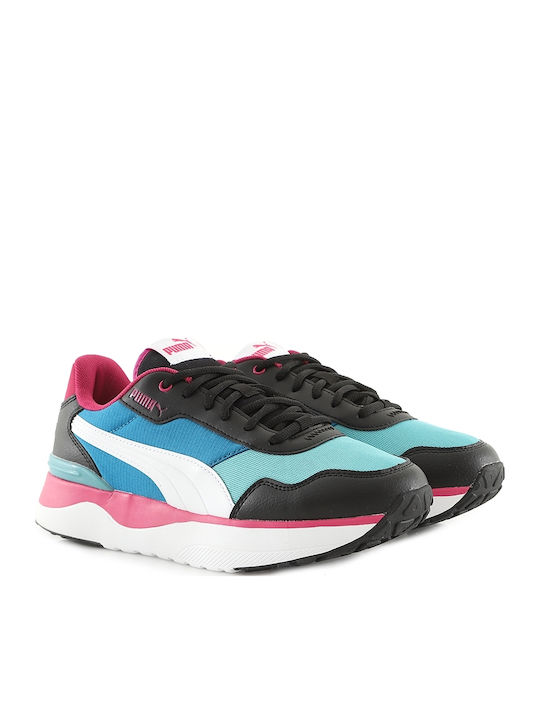 PUMA R78 Voyage Flatforms Sneakers Blaue PUMA R78 Voyage Flatforms Sneakers Blaue