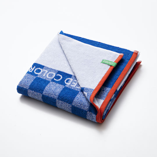 Benetton Prosoape de plajă pentru copii Albastru 140x70cm