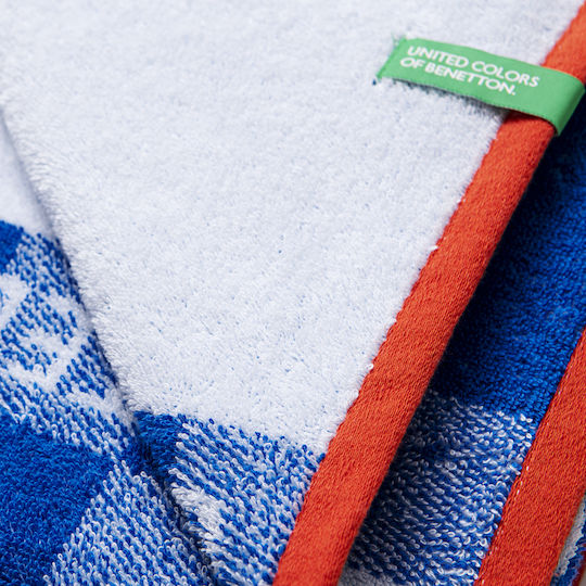 Benetton Prosoape de plajă pentru copii Albastru 140x70cm
