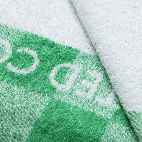 Benetton Squares Παιδική Πετσέτα Θαλάσσης Πράσινη 140x70εκ.
