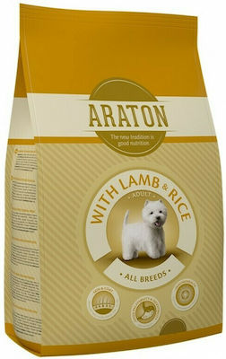 Araton Lamb 15kg Dry Food for Adult Dogs with Lamb, Corn and Poultry