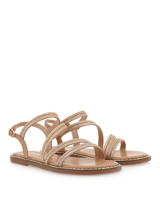 Exe Women's Flat Sandals in Pink Color