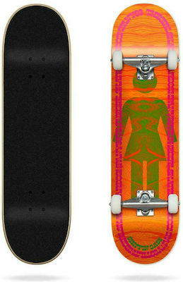 Girl Skateboard Co Gas Complete Shortboard 8" Orange