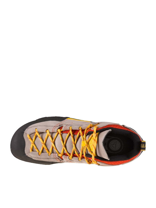 La Sportiva Boulder X Mid GTX Men's Waterproof Hiking Boots With Gore-Tex Membrane Gray