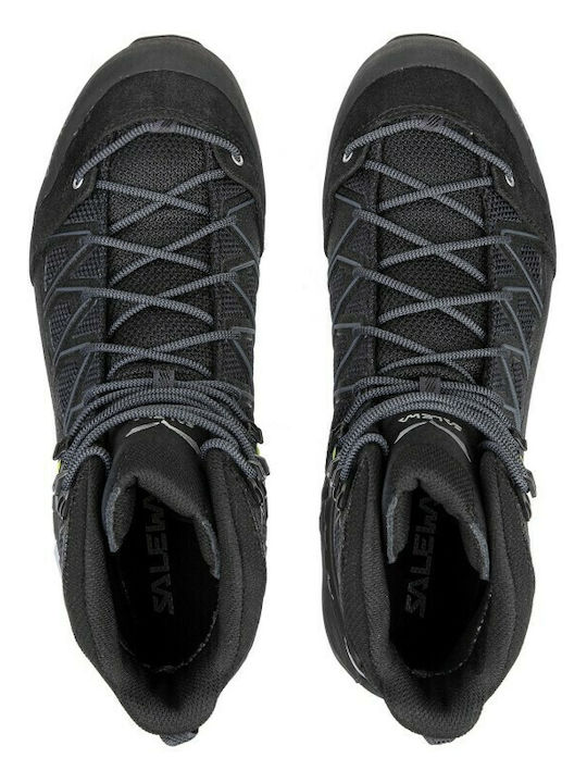 Salewa Trainer Lite Mid GTX Men's Hiking Waterproof Boots with Gore-Tex Membrane Black
