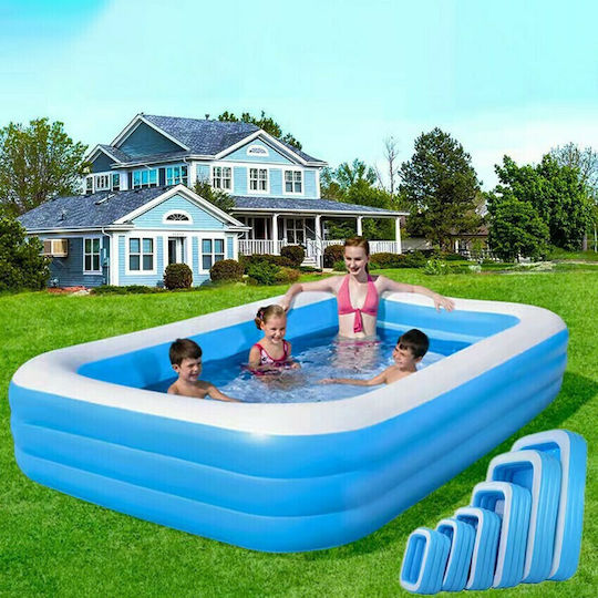 Children's Inflatable Swimming Pool 150x100x51cm Blue