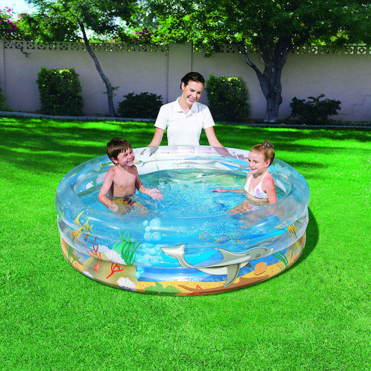 Bestway Детски Round Басейн Надуваем 150x53бр
