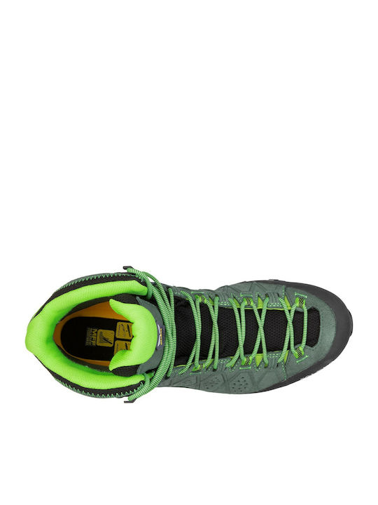 Salewa Alp Trainer 2 Mid GTX Men's Hiking Waterproof Boots With Gore-Tex Membrane Green