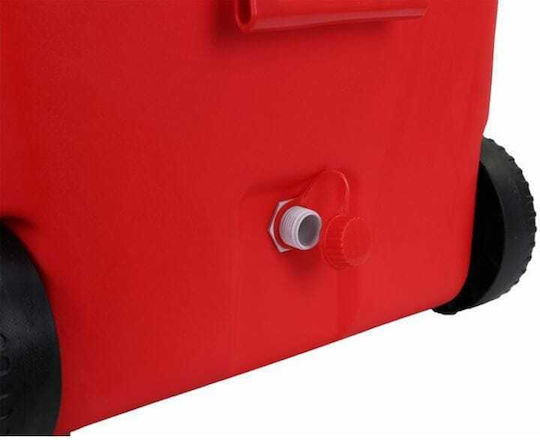 Viosarp Cooler Box Tragbare Kühlschrank 50lt Rotes