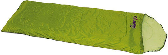 Campus Sleeping Bag Single 3 Seasons Pinatubo Green