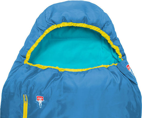 Gruezi Bags Sleeping Bag Kids Colorful Blue
