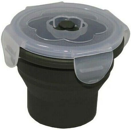 MFH Foldable Round Bowl Πιάτο για Camping 0.24ml