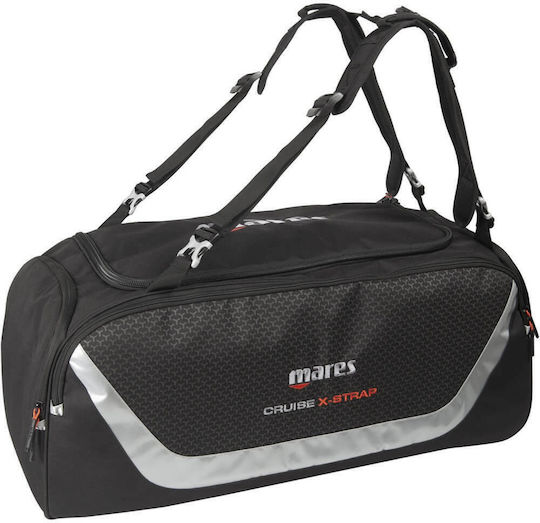 Mares Cruise Trockentaschen Rucksack 76lt Schwarz