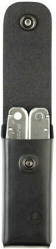 Leatherman Multitool-Zubehör Leather Sheath 4" Tools Leder Gürteltasche 4" Schwarz