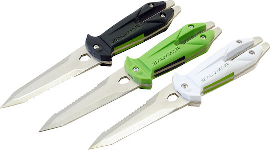 Salvimar Goemon Diving Knife Μαχαίρι Κατάδυσης Πράσινο με Λεπίδα 9,5εκ.