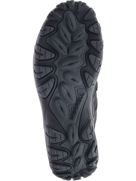 Merrell West Rim GTX Ανδρικά Ορειβατικά Μποτάκια Αδιάβροχα με Μεμβράνη Gore-Tex Μαύρα