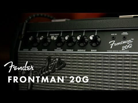 Fender Frontman 20G Combo Verstärker für E-Gitarre 1 x 8" 20W Schwarz 2311506900