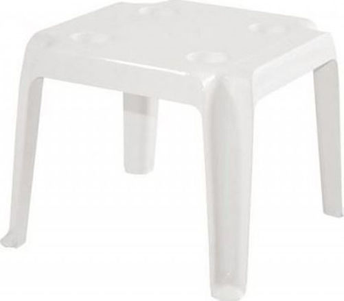Miltoplast Beach 45x38cm Table Plastic for Camping Foldable 45x38x38cm White