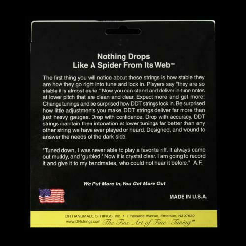DR Drop Down Tuning Einstellen Χορδές Nickel Plated Steel Ηλεκtrικής Κιθάρας 10 - 60" Big - Heavier