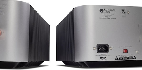 Cambridge Audio Edge M Τελικός Ενισχυτής Hi-Fi Mono 350W/4Ω 200W/8Ω Ασημί