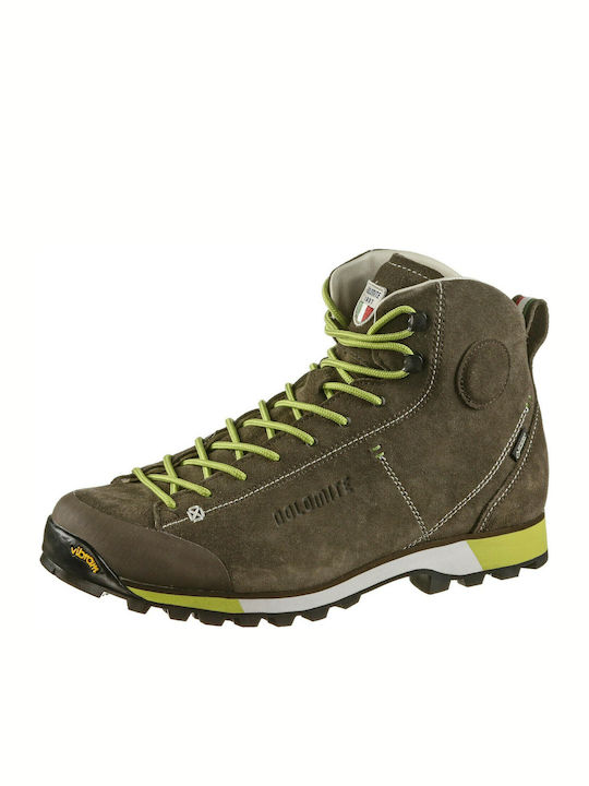 Dolomite Cinquantaquattro Hike GTX Men's Hiking Boots Waterproof with Gore-Tex Membrane Brown