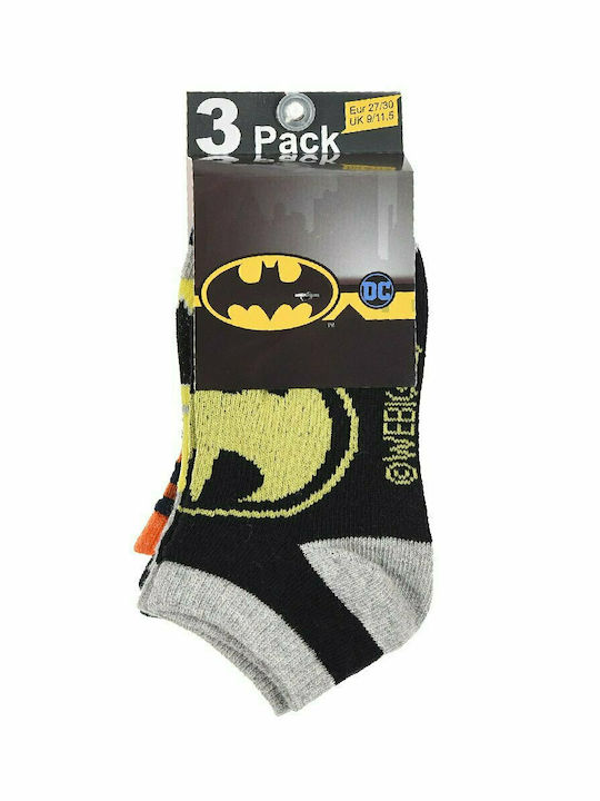 Kurze Socken 3 Stk. Junge BATMAN-EV0627-PACK1