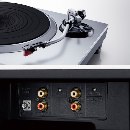 Technics SL-1500C SL-1500CEG-S Pick-Up cu Preamp Argintiu