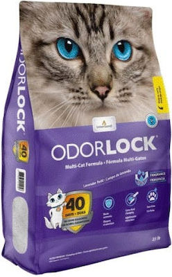 Intersand Odourlock Clumping Odour Control Cat Litter Lavender 12kg