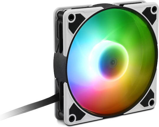 Sharkoon SilentStorm Case Fan 140mm (1400rpm) με RGB Φωτισμό και Σύνδεση 4-Pin PWM