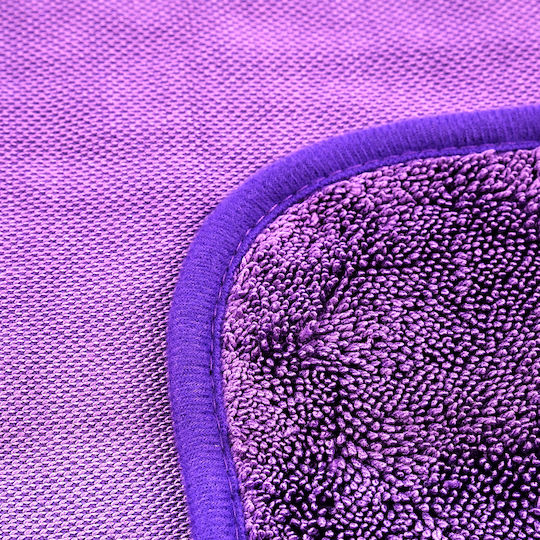Maxshine Twisted Loop Cloth Microfiber Drying Car 600gsm Purple 40x40cm